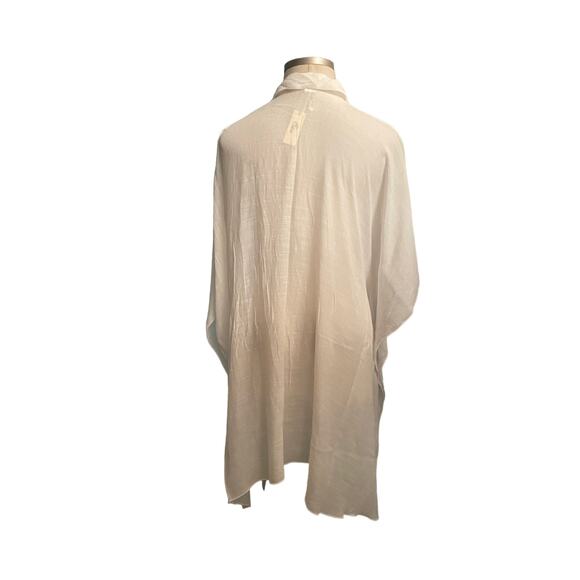 Size One Size Odiva Ivory Casual Top - Picture 3 of 3